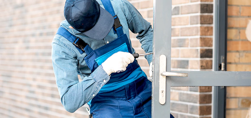 Pivot Storefront Door Locks Installation in Niles, Illinois
