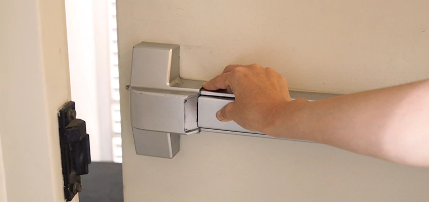 Roller Gate Panic Bar Installation in Niles, Illinois